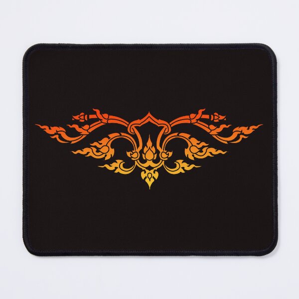 Item preview, Lai Kanok is one of the most iconic traditional Thai art patterns designed and sold by GreatDesignUnd.