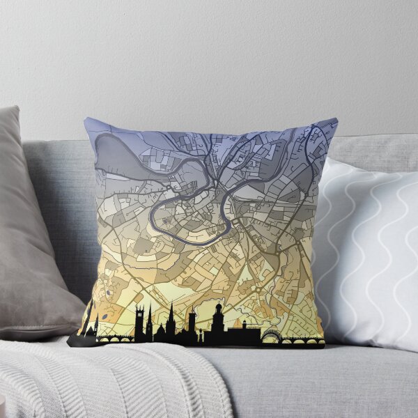Item preview, Shrewsbury Skyline Map designed and sold by ArtPrints.