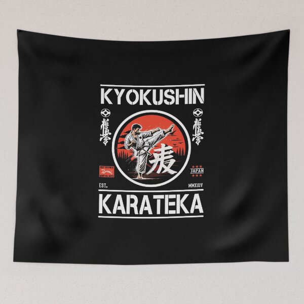 Item preview, Kyokushin Karateka – retro karate design with style designed and sold by RetroMaritalArt.