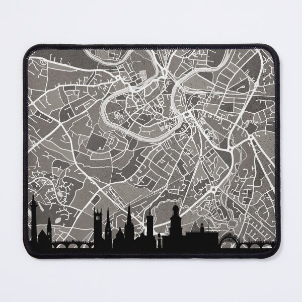 Item preview, Shrewsbury Skyline Map designed and sold by ArtPrints.