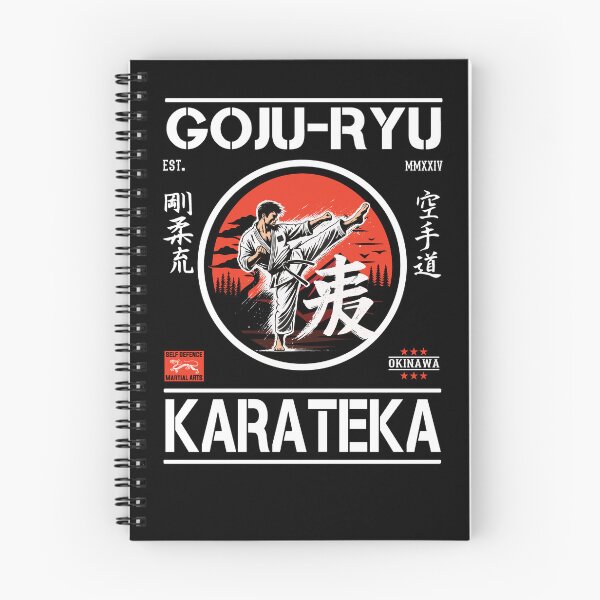 Item preview, Goju-Ryu Karateka – Traditional Retro Karate Design designed and sold by RetroMaritalArt.