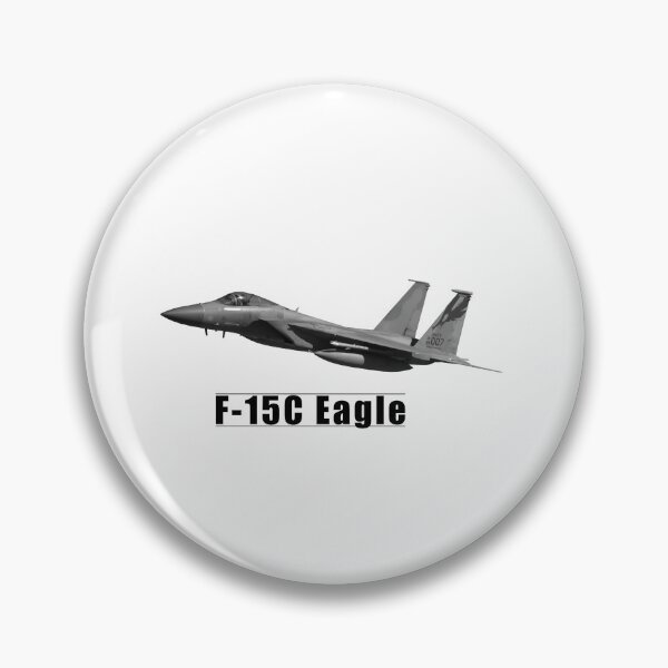 Item preview, Side view of an American F-15 Fighter Jet Flying Towards The Left designed and sold by blindphotog.