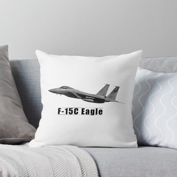 Item preview, Side view of an American F-15 Fighter Jet Flying Towards The Left designed and sold by blindphotog.