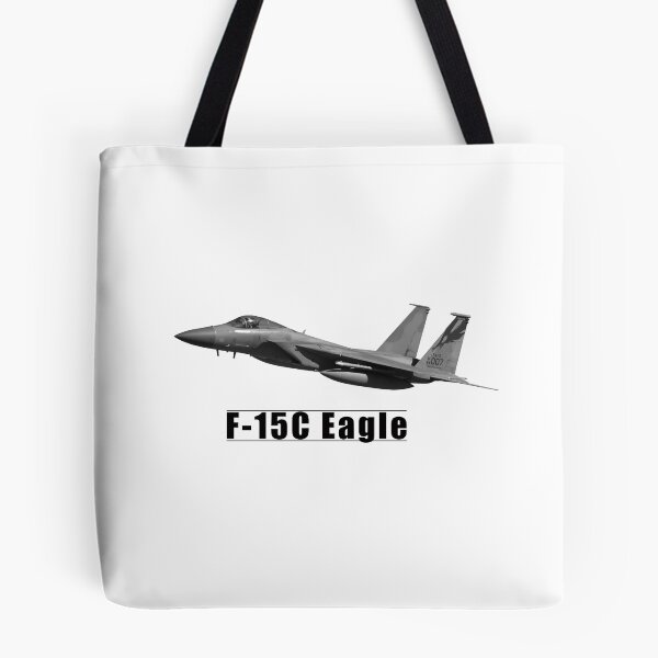 Item preview, Side view of an American F-15 Fighter Jet Flying Towards The Left designed and sold by blindphotog.