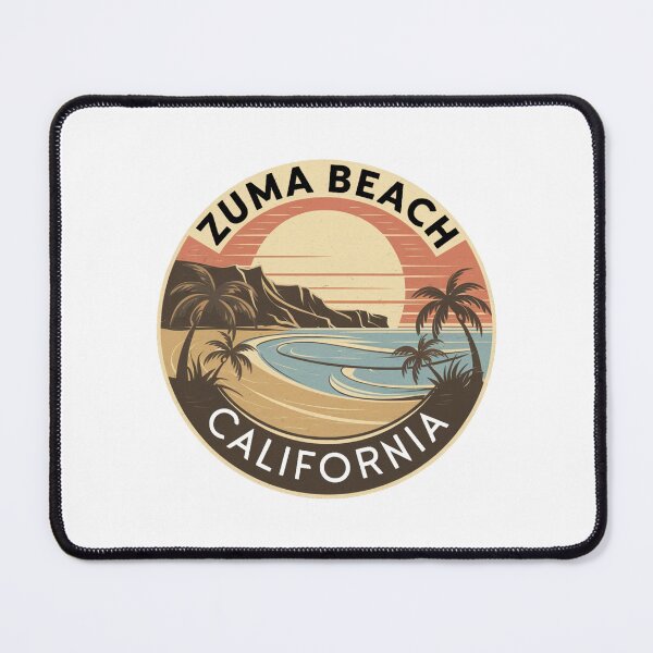 Item preview, Zuma Beach California - Classic Retro Sunset Design designed and sold by CircinusStore.