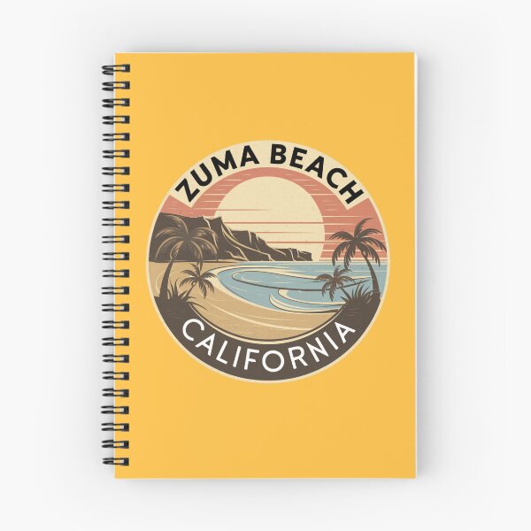 Item preview, Zuma Beach California - Classic Retro Sunset Design designed and sold by CircinusStore.