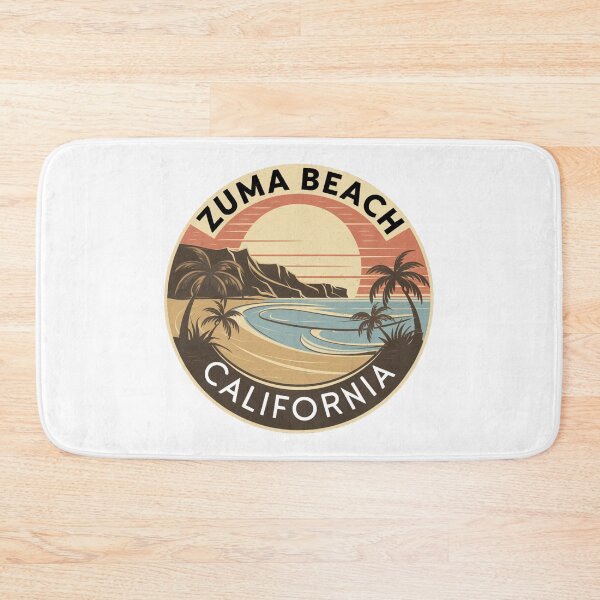 Item preview, Zuma Beach California - Classic Retro Sunset Design designed and sold by CircinusStore.