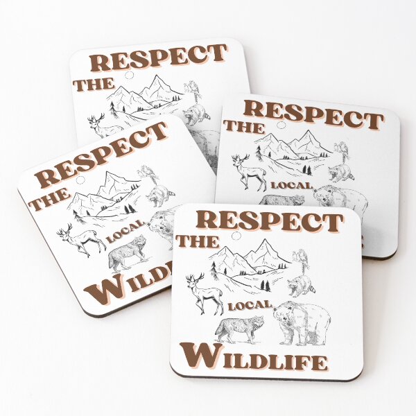Item preview, respect the local wildlife designed and sold by ikramart11.