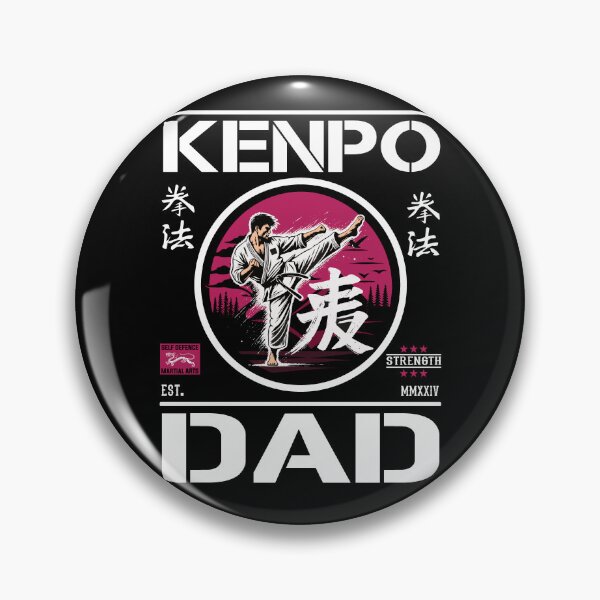Item preview, Kenpo Karate Dad – Retro design for the martial arts father designed and sold by RetroMaritalArt.