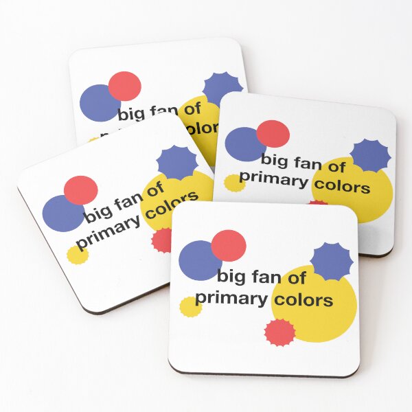 Item preview, Big fan of primary colors designed and sold by mhunt109.