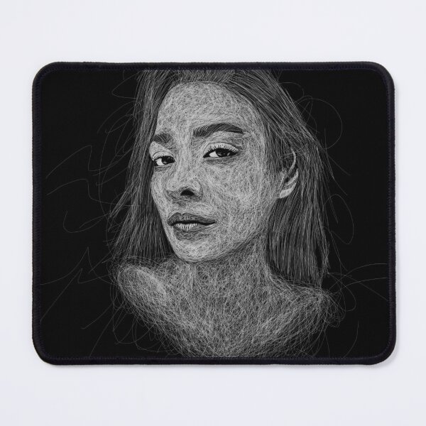 Aperçu de l'œuvre Portrait filaire abstrait créée et vendue par Bartcorner.