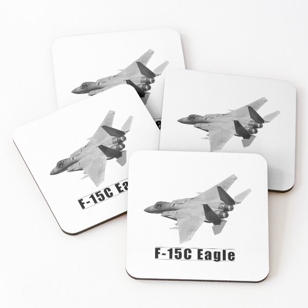 Item preview, Top view of an American F-15 Fighter Jet Flying Towards The Left designed and sold by blindphotog.