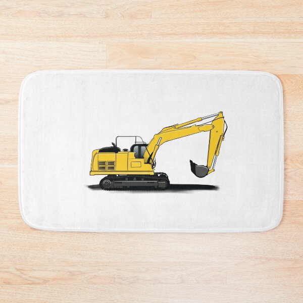 Item preview, yellow excavator  designed and sold by NaquashM.