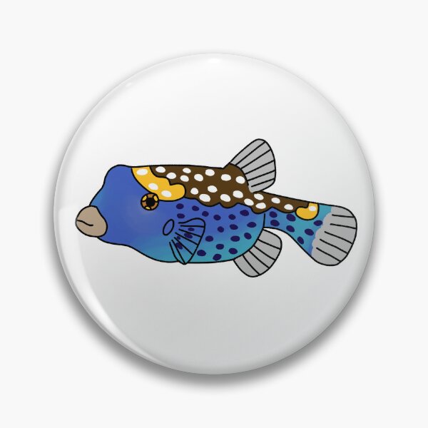 Item preview, Spotted Box Fish designed and sold by MaddySwag.
