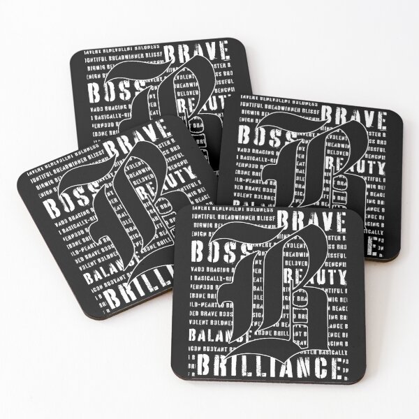 Item preview, B-Game Bold Design for Names Starting with B designed and sold by Magneteez.