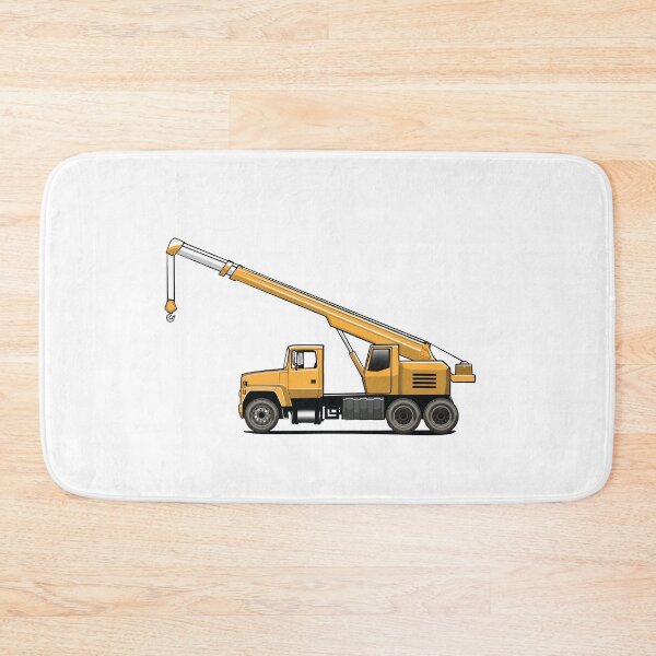 Item preview, crane truck yellow  designed and sold by NaquashM.