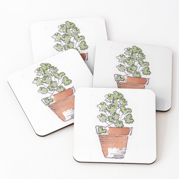 Item preview, Hierbas en macetas - Cilantro designed and sold by Maree Clarkson .