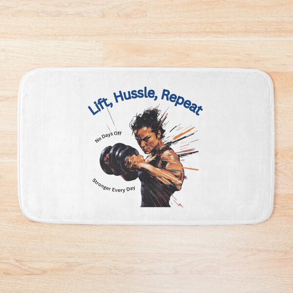 Item preview, Lift, Hustle, Repeat: Stronger Every Day designed and sold by TiggsnPigsArt.