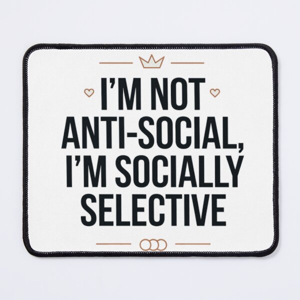 Item preview, Socially Selective ,Quality Over Quantity designed and sold by Coollzone.