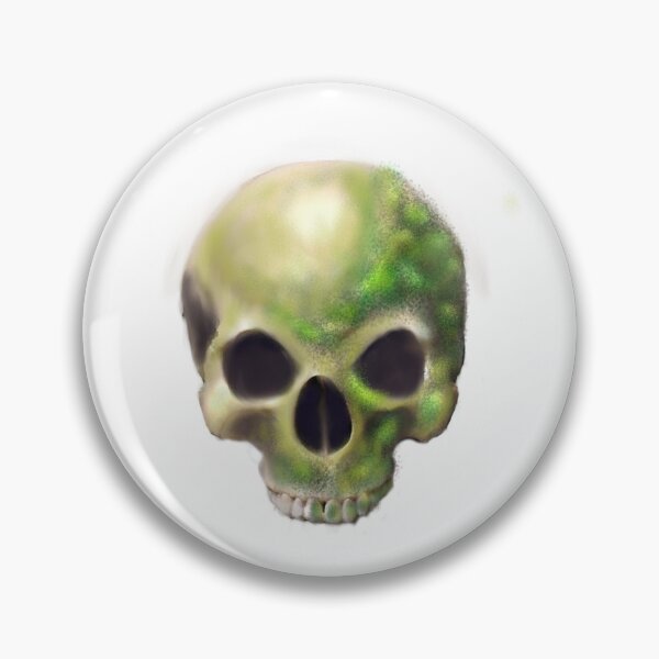 Item preview, Skull and moss designed and sold by CDT Art.