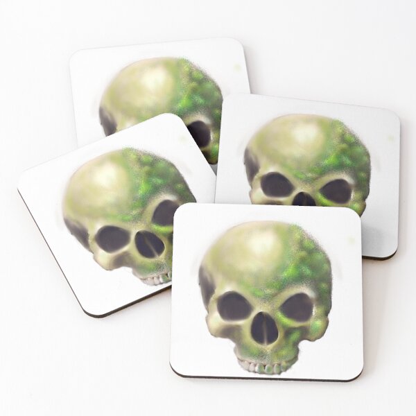Item preview, Skull and moss designed and sold by CDT Art.
