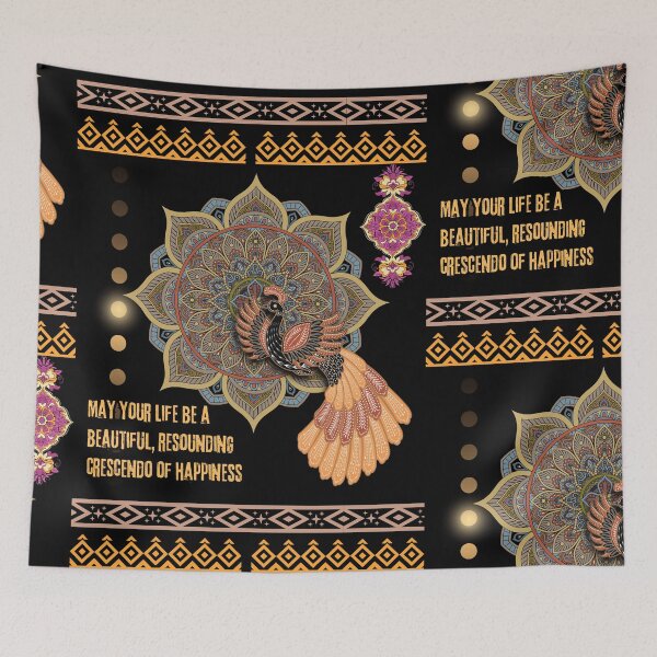 Item preview, May Your Life Be A Crescendo Of Happiness Design designed and sold by EarthArtDesigns.
