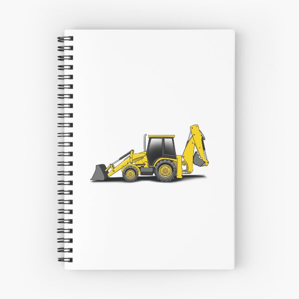 Item preview, backhoe digger yellow  designed and sold by NaquashM.