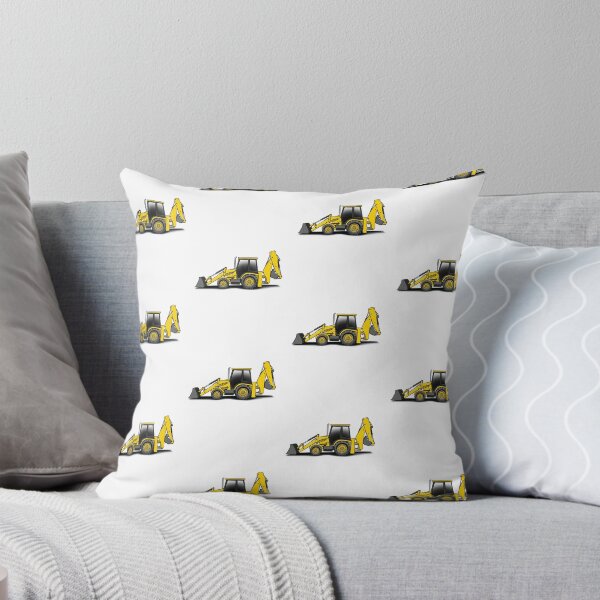 Item preview, backhoe digger yellow  designed and sold by NaquashM.