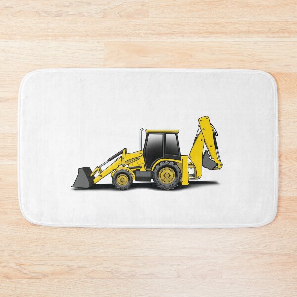 Item preview, backhoe digger yellow  designed and sold by NaquashM.