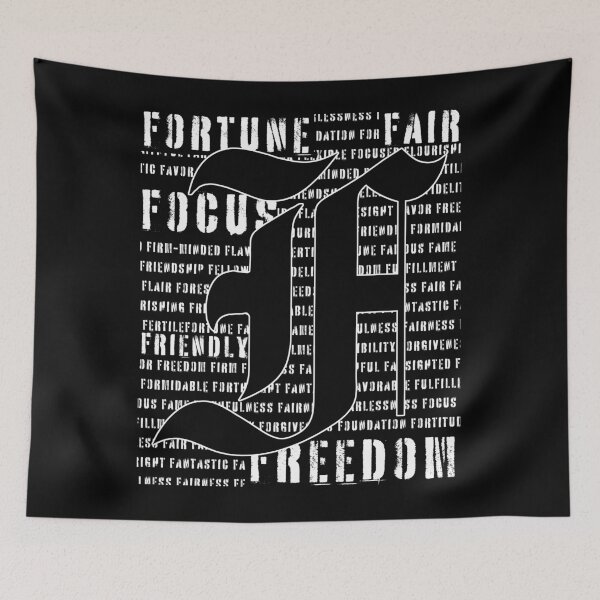 Item preview, F-Game Bold Design for Names Starting with F designed and sold by Magneteez.