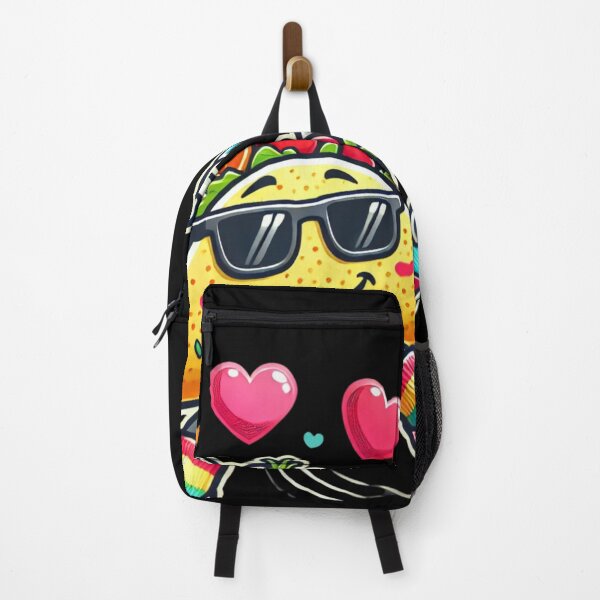 Item preview, Funny and cheerful cartoon taco with bright colors designed and sold by ATOTI.