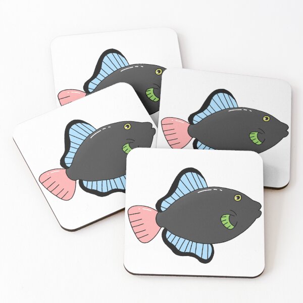 Item preview, pinktail triggerfish designed and sold by MaddySwag.