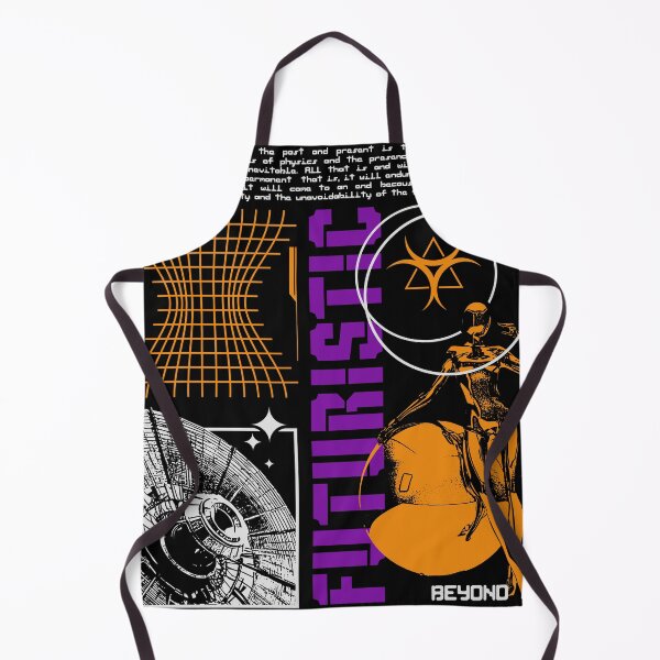 Item preview, "Futuristic" retro futuristic design designed and sold by SkittieShirts.