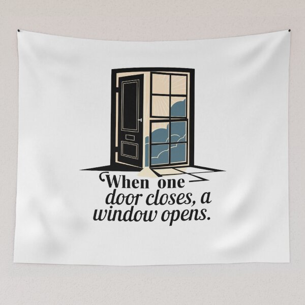 Item preview, when one door closes a window opens designed and sold by Mateusz Majcherek.