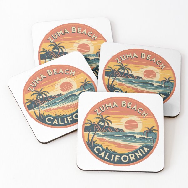 Item preview, Zuma Beach California - Sunset Serenity designed and sold by CircinusStore.