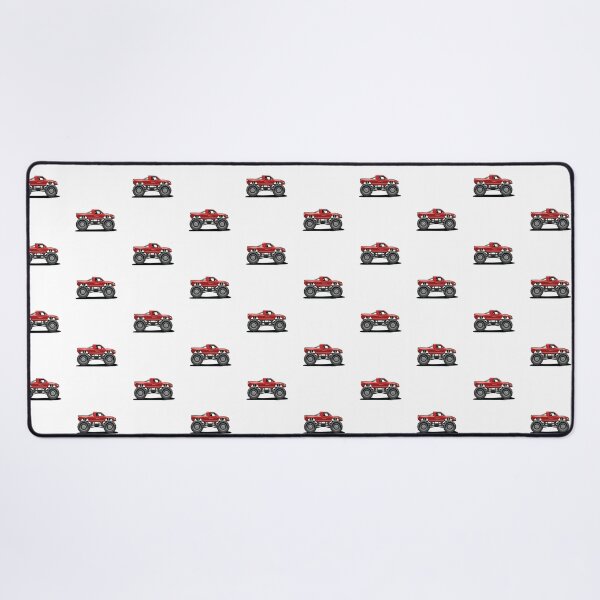 Item preview, monster truck red designed and sold by NaquashM.