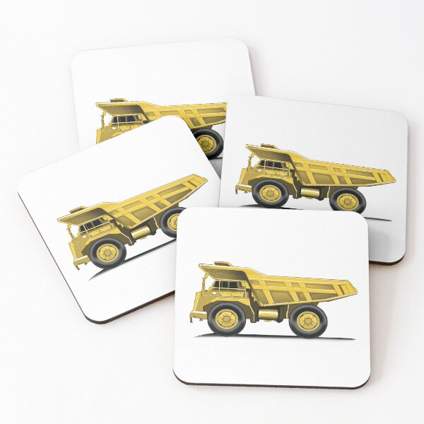 Item preview, yellow mining truck  designed and sold by NaquashM.