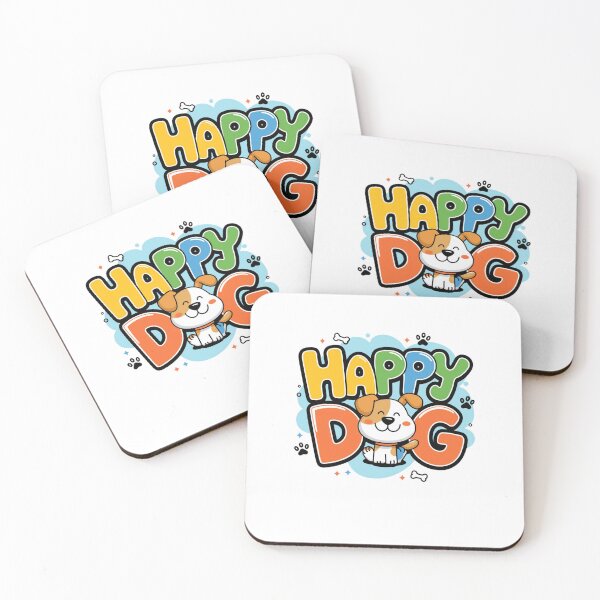 Item preview, happy dog designed and sold by Mateusz Majcherek.