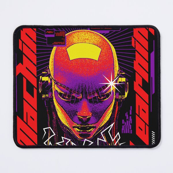 Item preview, "Machine learning" retro futuristic design designed and sold by SkittieShirts.