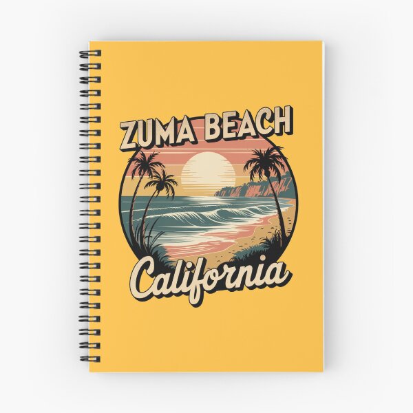 Item preview, Zuma Beach California - Vibrant Sunset and Palm Trees designed and sold by CircinusStore.