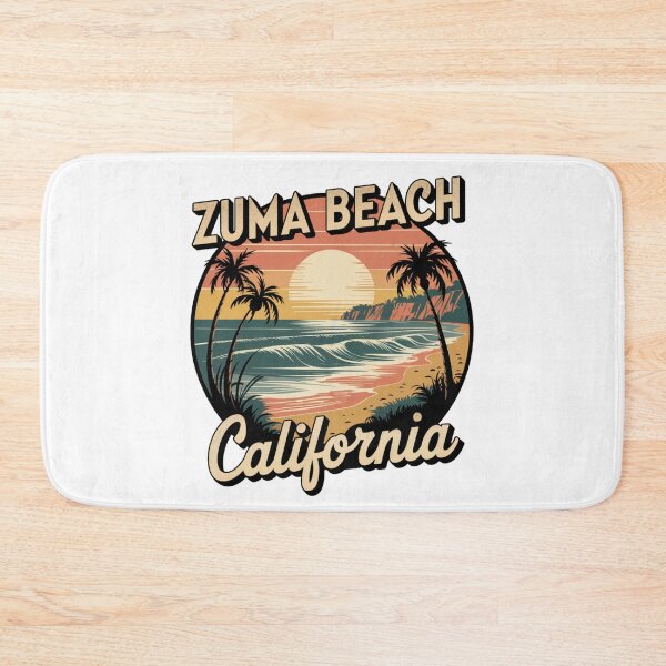 Item preview, Zuma Beach California - Vibrant Sunset and Palm Trees designed and sold by CircinusStore.