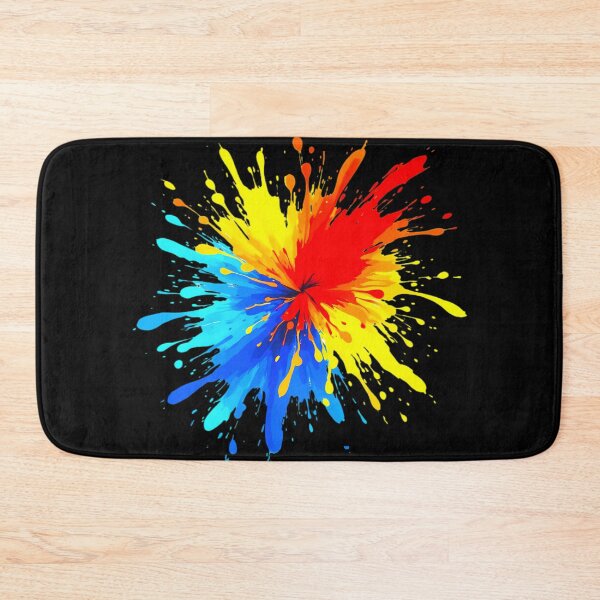 Item preview, Colorful Abstract Splash Art Vibrant Modern Artistic Design designed and sold by ExploreAura Studio.