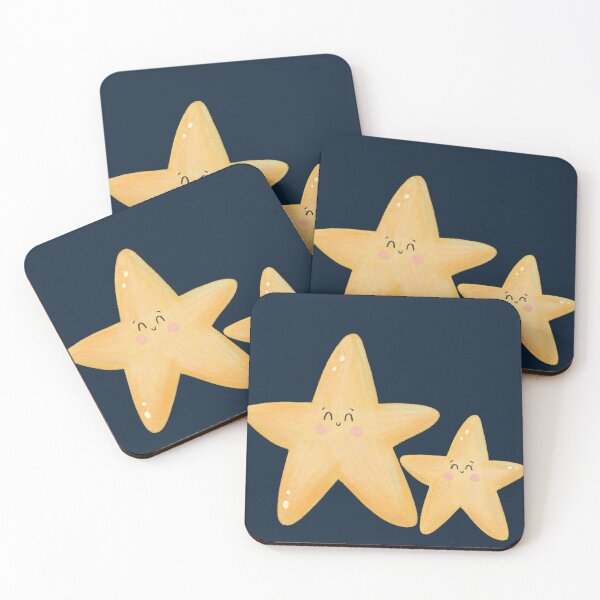Item preview, TWO SMILING STARS designed and sold by MOVALENDA.