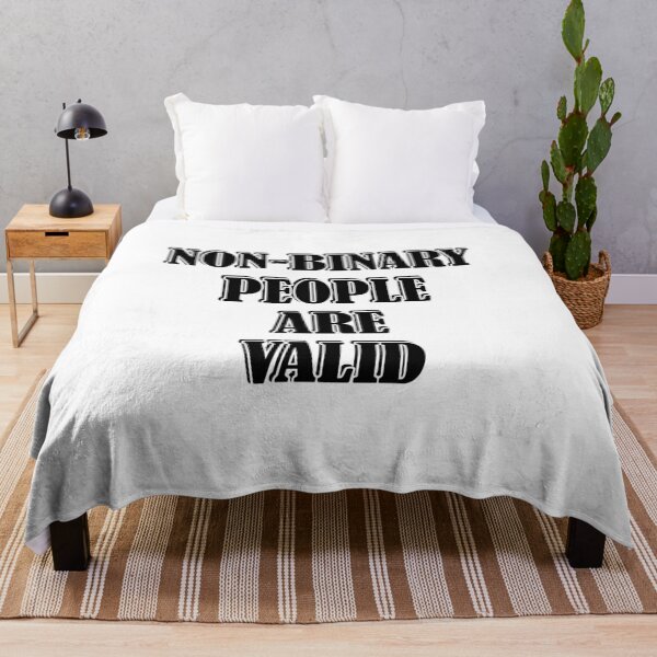 Item preview, Non Binary People Are Valid designed and sold by Inspirationmotivation.