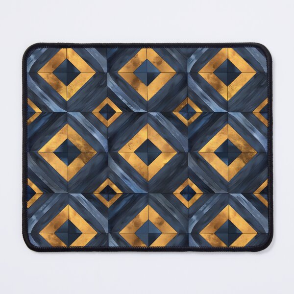 Item preview, Geometric Gold Foil Diamonds Pattern designed and sold by TossedSweetCorn.