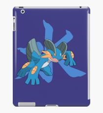 Swampert With Water Kanji iPad Case/Skin