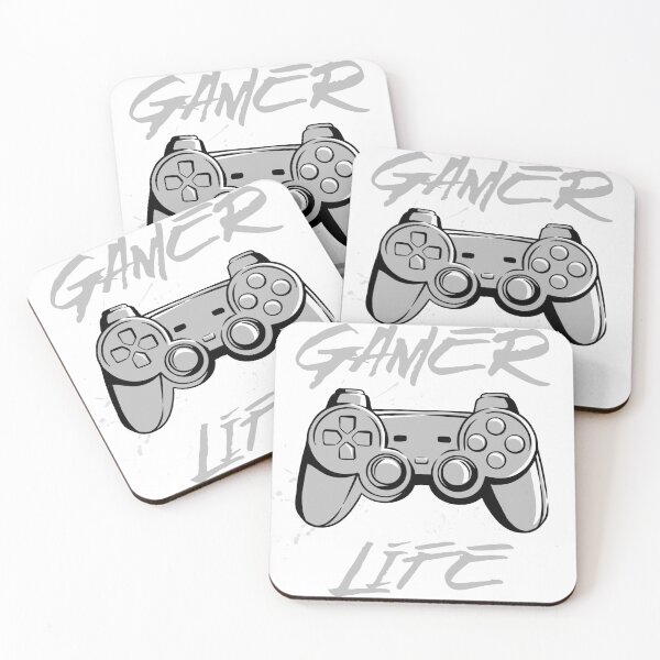 Item preview, Gamer Life grey gaming designed and sold by TeerifficTees4U.