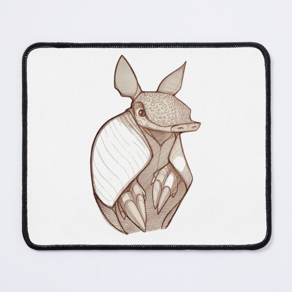 Item preview, tatu Mulita, Illustration designed and sold by PatronesKawai.