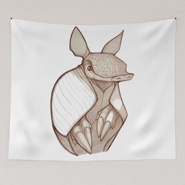 Item preview, tatu Mulita, Illustration designed and sold by PatronesKawai.