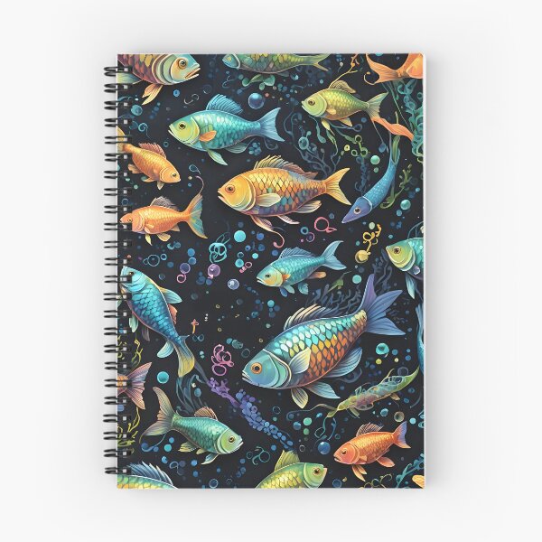 Item preview, rainbow fish pattern 2 designed and sold by risenphoenixart.